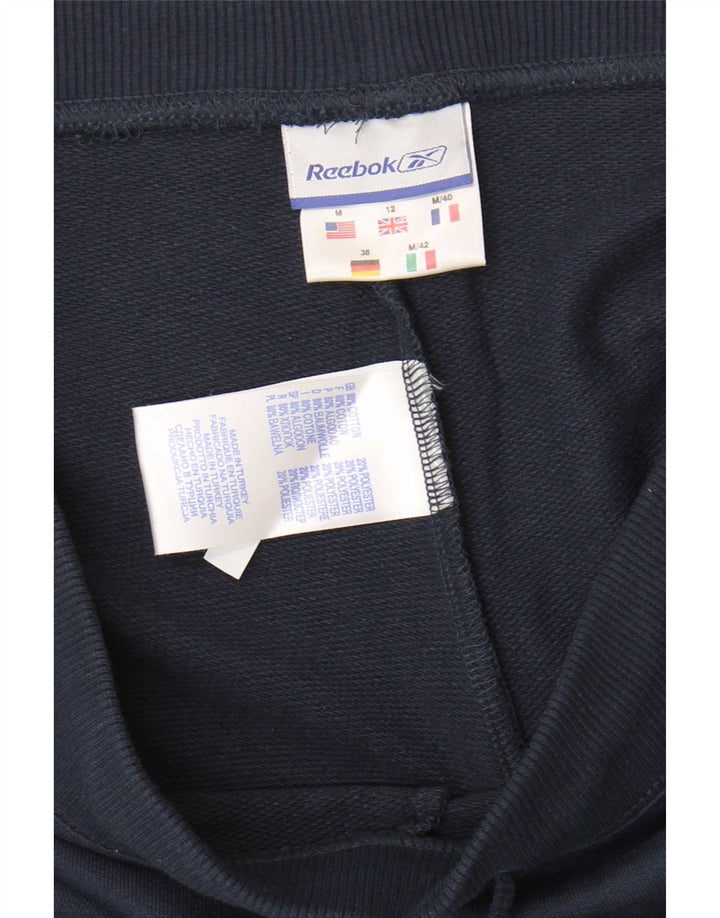 Reebok Sportsshorts til kvinder UK 12 Mellem marineblå bomuld