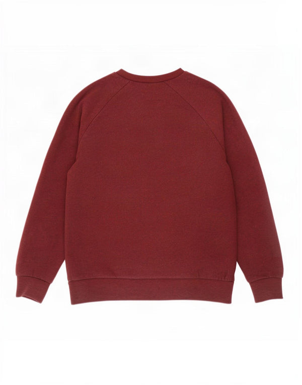 Carhartt Herre Grafisk Sweatshirt Jumper Lille Bourgogne bomuld
