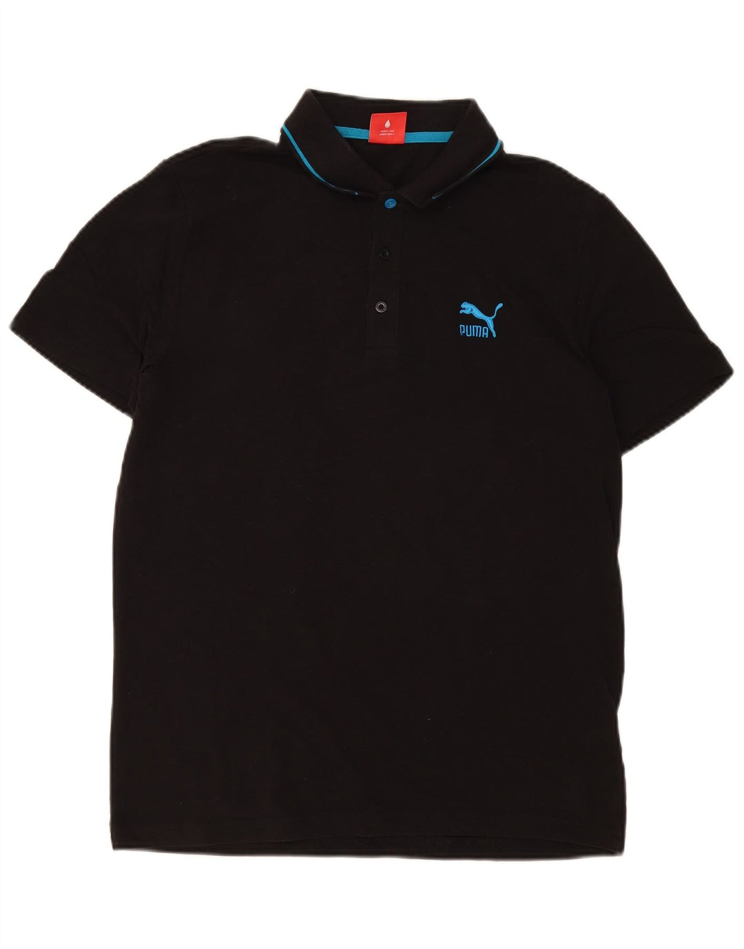 Puma herre poloshirt Medium sort bomuld