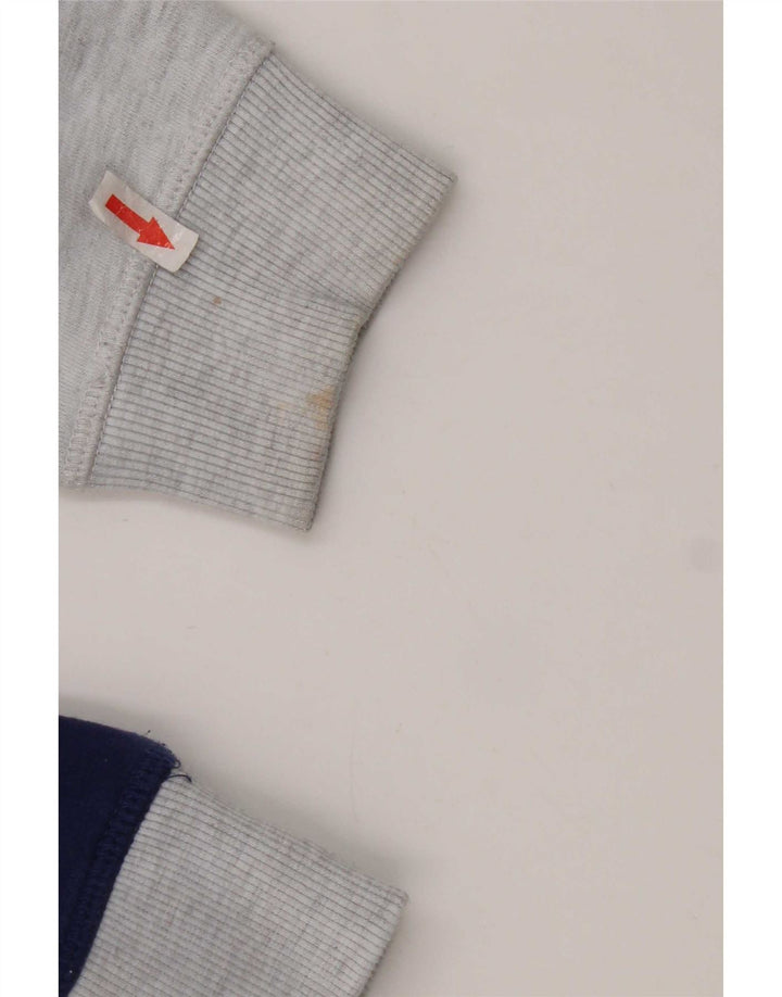 Superdry Sweatshirt Jumper til kvinder UK 12 Medium Navy Blue Colourblock