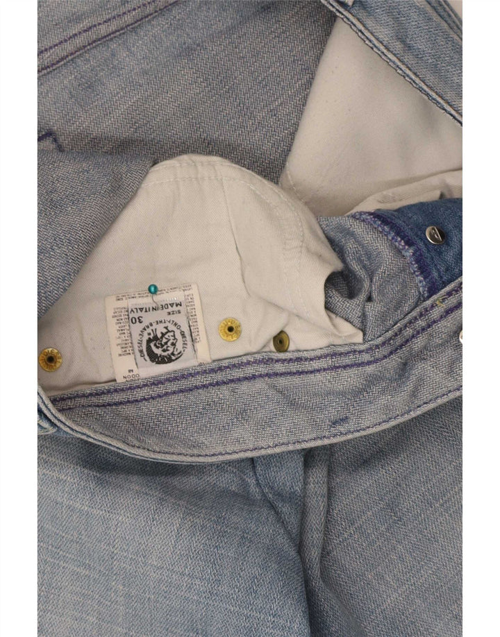 Diesel Herre Denim Shorts W30 Medium Blue Bomuld