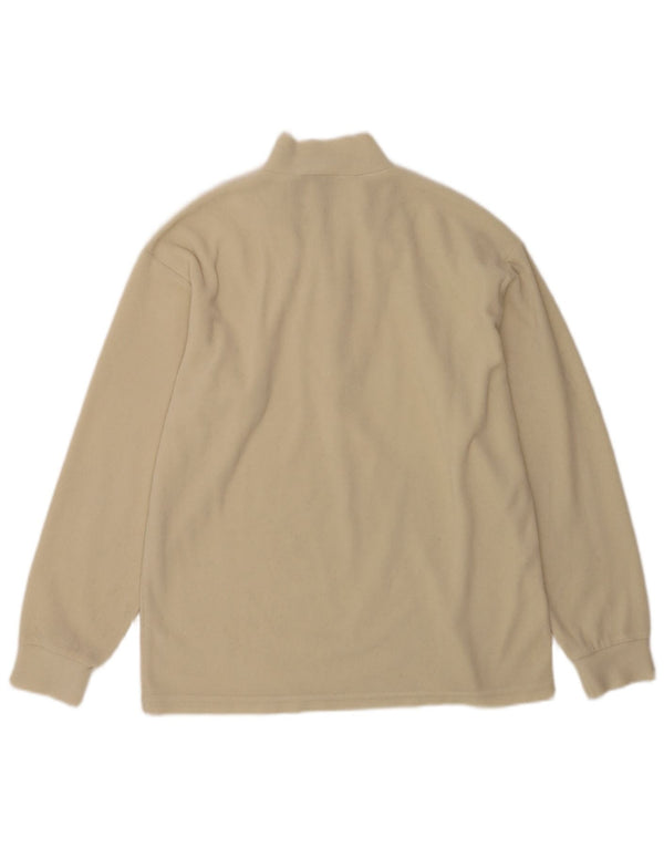 Fila Herre lynlås hals Fleece Jumper IT 52 Stor Beige