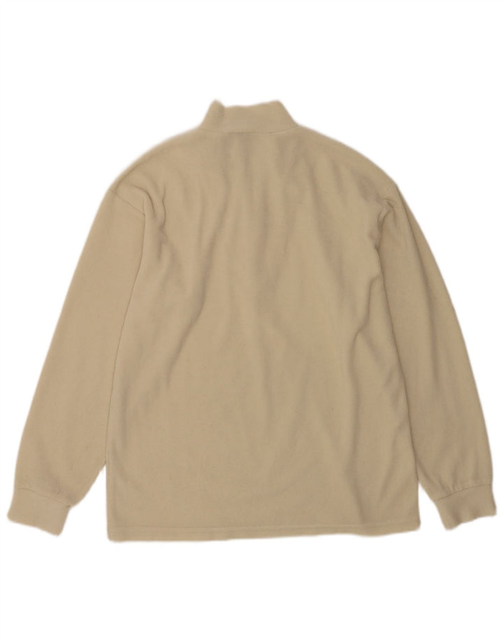 Fila Herre lynlås hals Fleece Jumper IT 52 Stor Beige