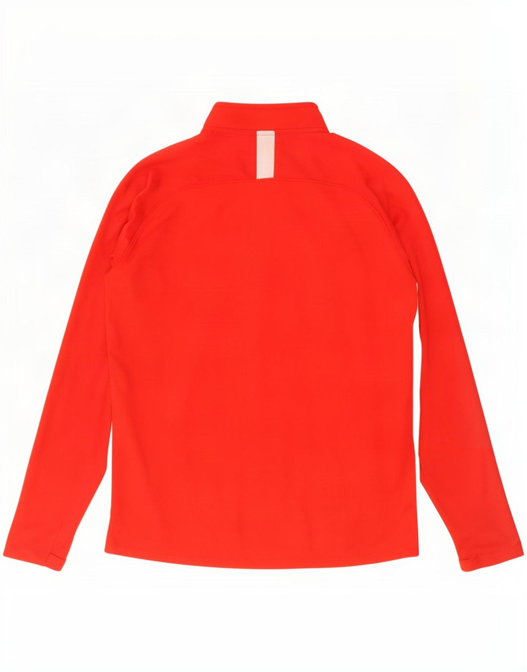 Nike Herre Dri Fit Pullover med lynlås-hals træningsdragt Top Stor rød farveblok
