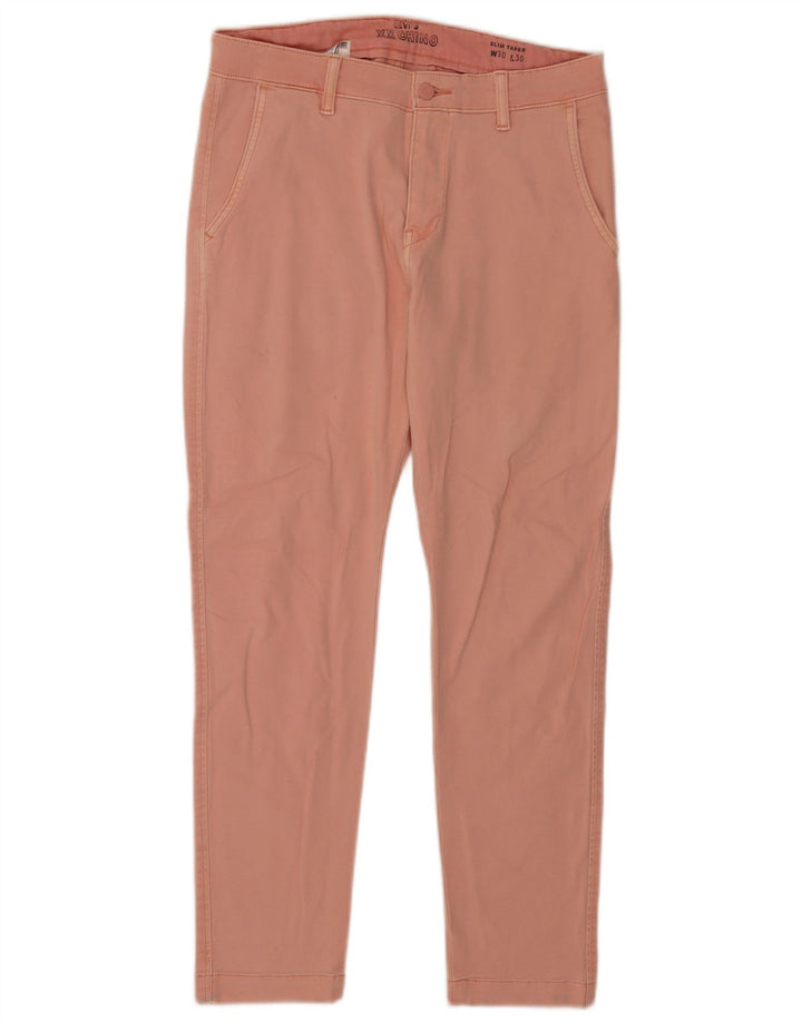 Levi's Herre Slim Tapered Jeans W30 L30 Pink Bomuld