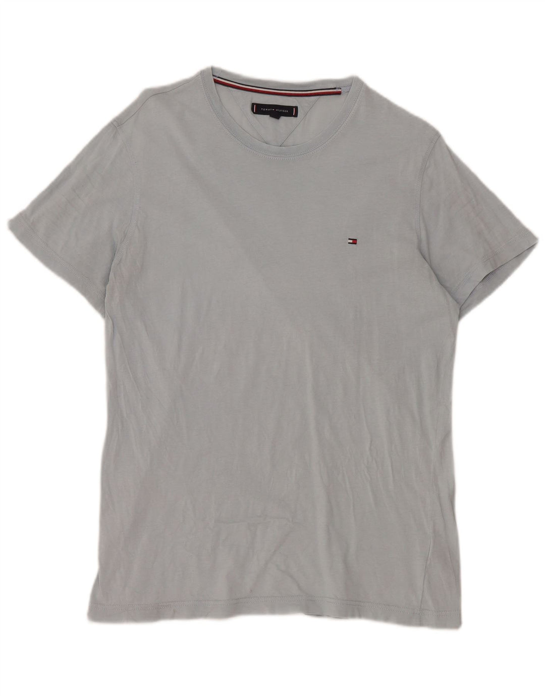 Tommy Hilfiger Herre T-Shirt Top Stor Blå Bomuld