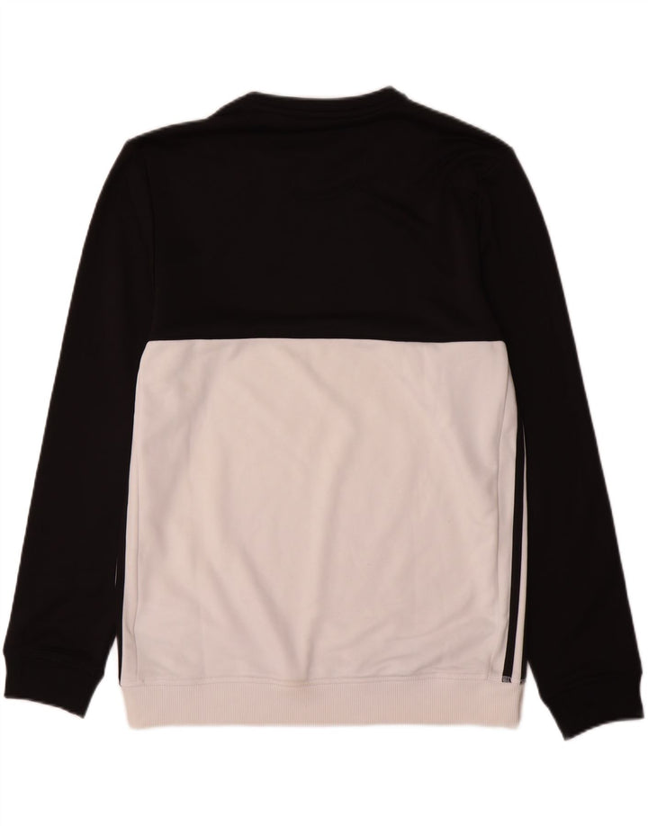 Adidas Sweatshirt Jumper til mænd Medium Sort Colourblock Polyester