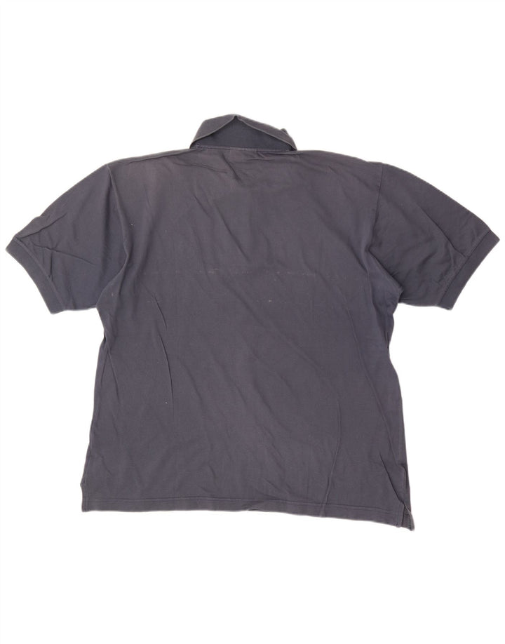 Sergio Tacchini Herre Polo Shirt Large Navy Blue
