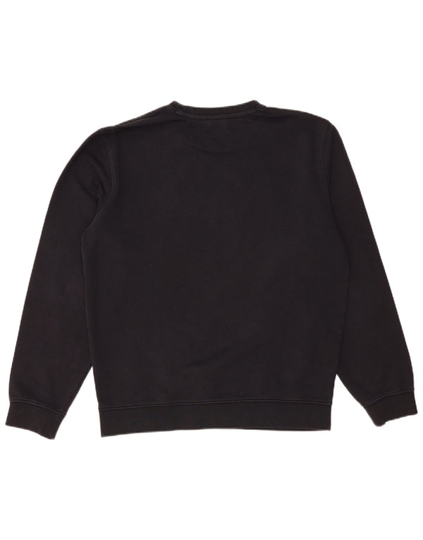 CHAMPION Grafisk sweatshirt til mænd, stor marineblå bomuld