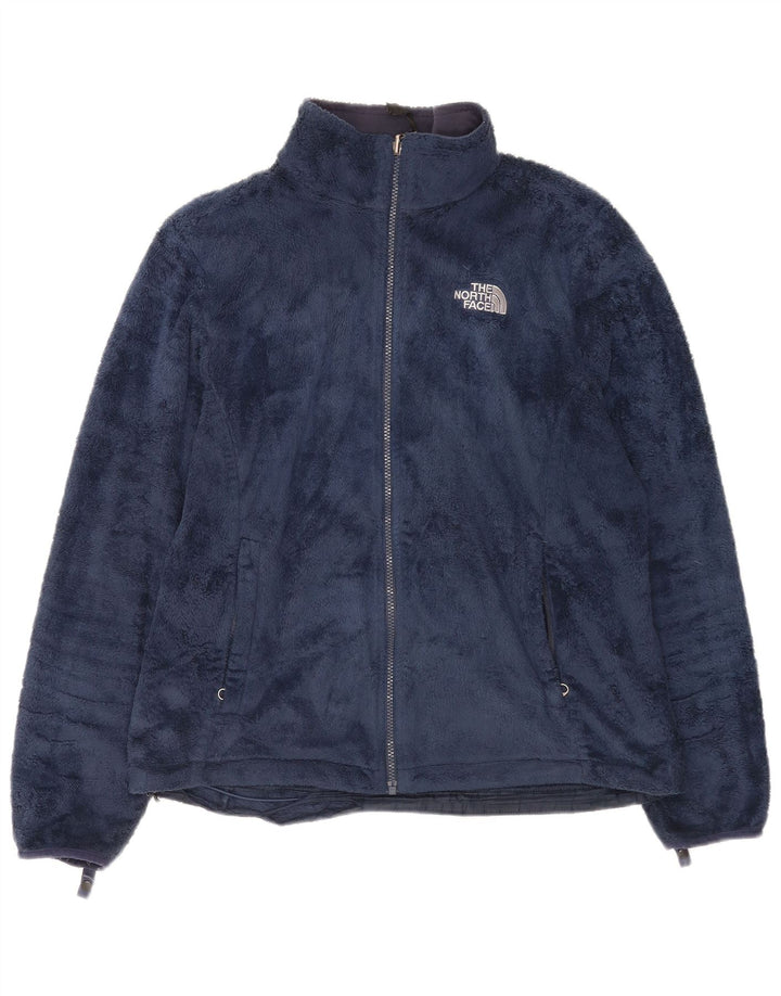 The North Face Fleecejakke til kvinder UK 18 XL Navy Blue Polyester
