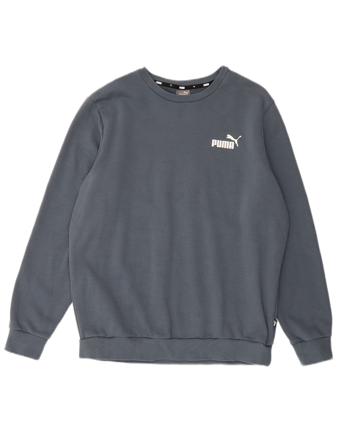 PUMA Sweatshirt til mænd Stor marineblå bomuld