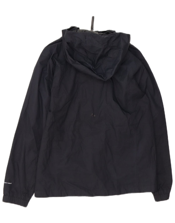 The North Face Boys Regnjakke med hætte 11-12 år Stor sort polyester