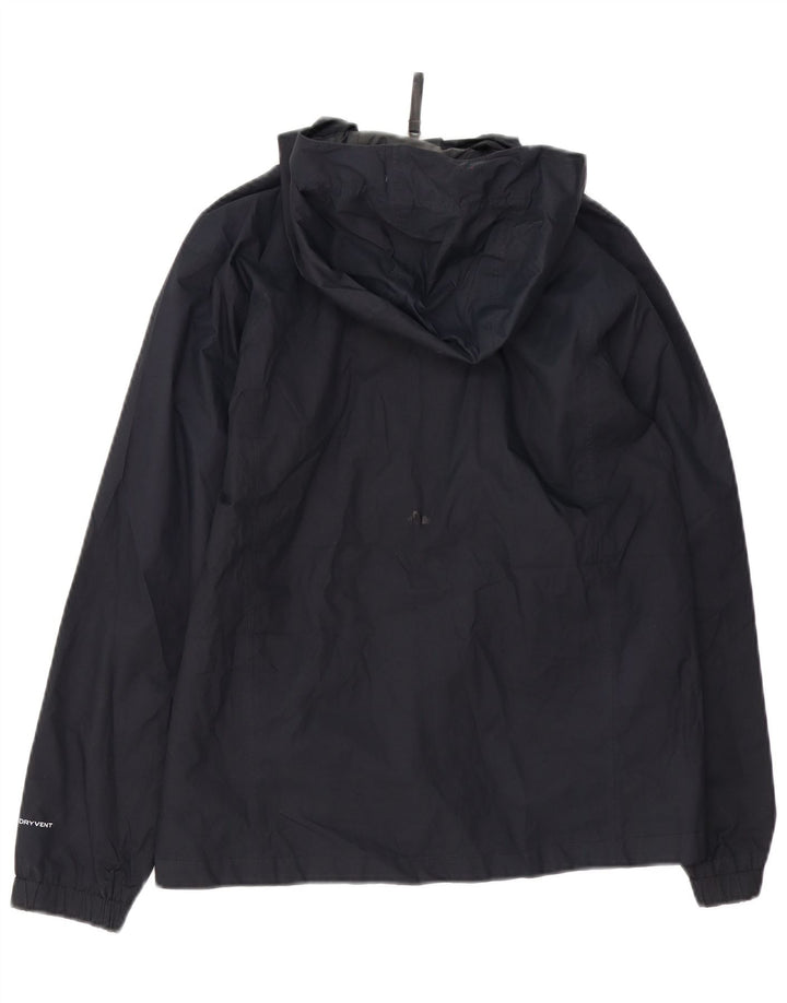 The North Face Boys Regnjakke med hætte 11-12 år Stor sort polyester