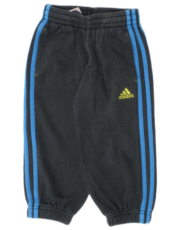 ADIDAS Baby Boys Joggers træningsbukser 18-24 måneder Grå bomuld