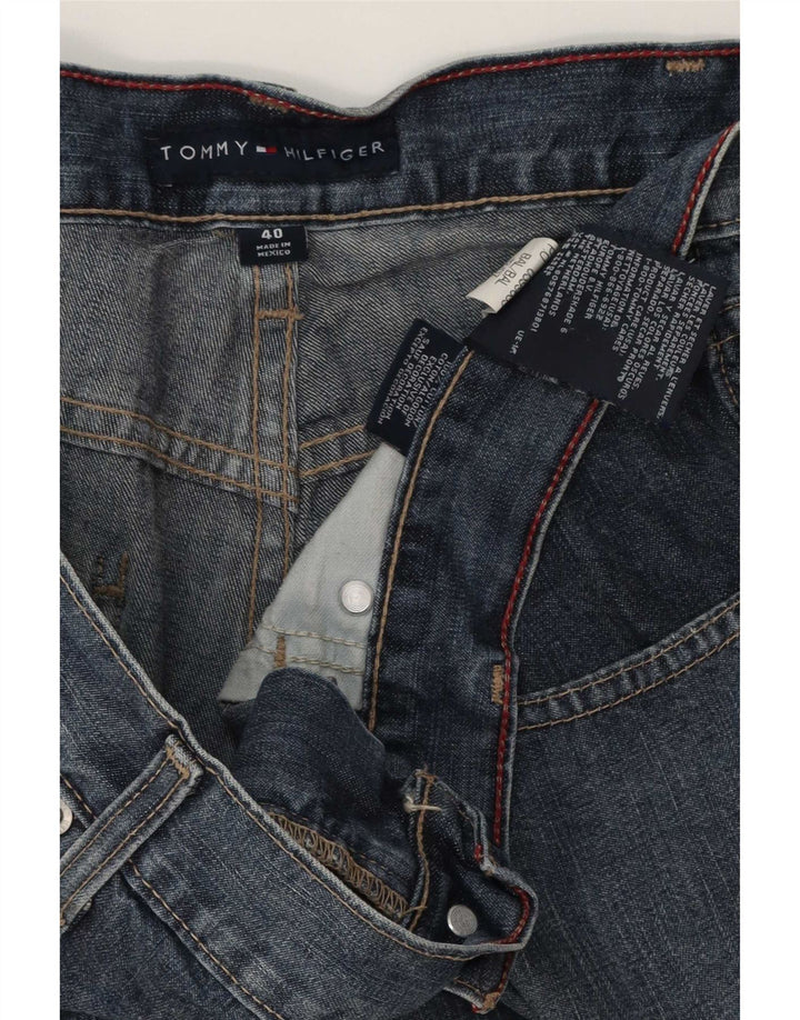 Tommy Hilfiger Herre Denim Shorts W40 XL Blå Bomuld