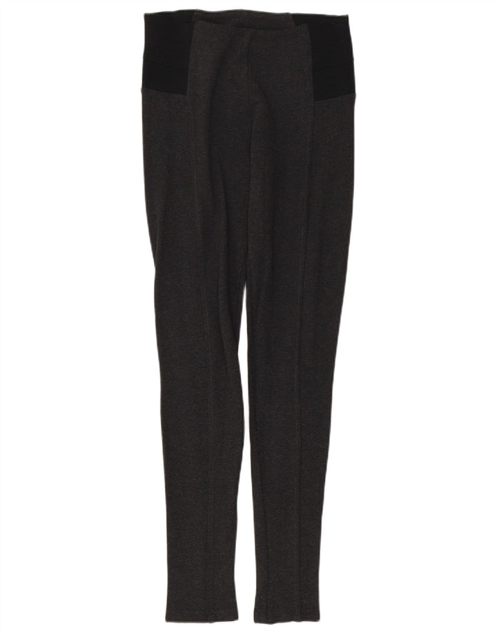 Zara Dame Leggings UK 12 Medium Grå
