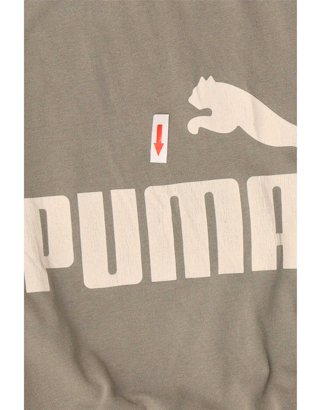Puma Herre Grafisk T-Shirt Top Lille Grå