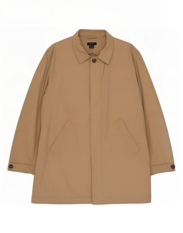 Gant Herre Windbreaker Coat UK 46 3XL Beige Bomuld