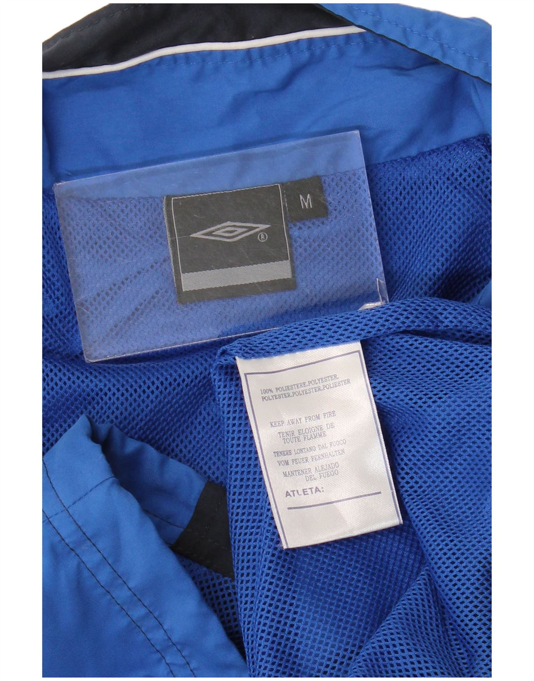 Umbro Herre Albalonga Calcio Træningsdragt Top Jakke Medium Blue Colourblock