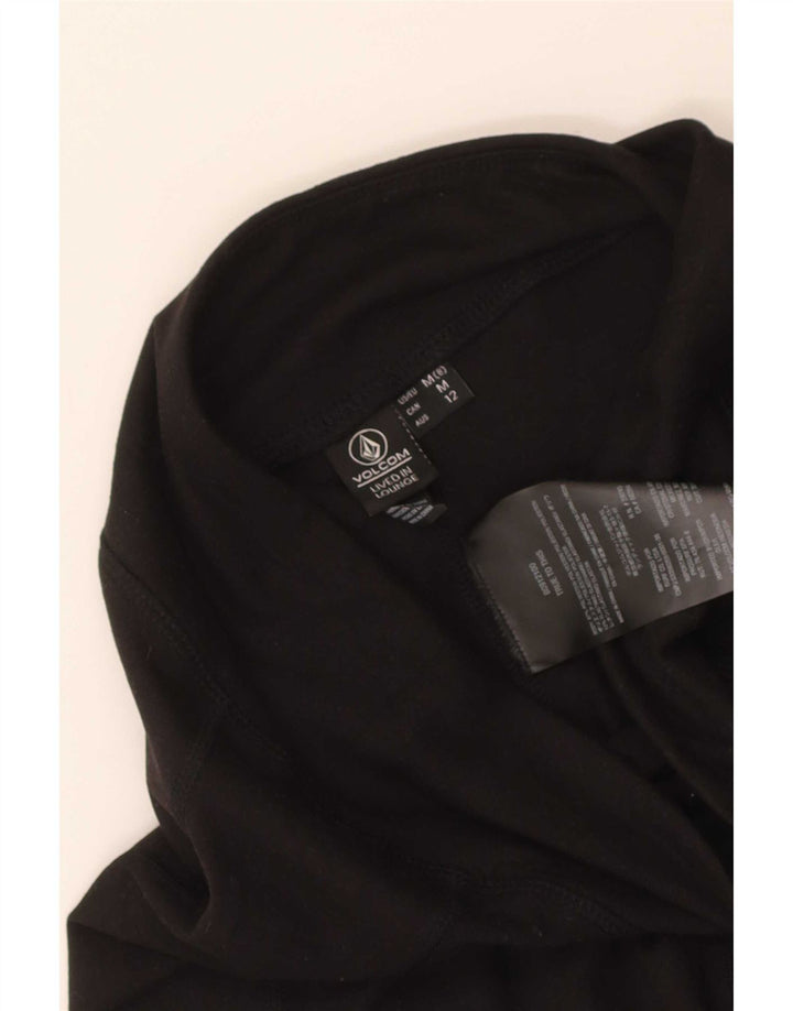 Volcom Womens Bermuda Sport Shorts UK 12 Medium Black Polyester