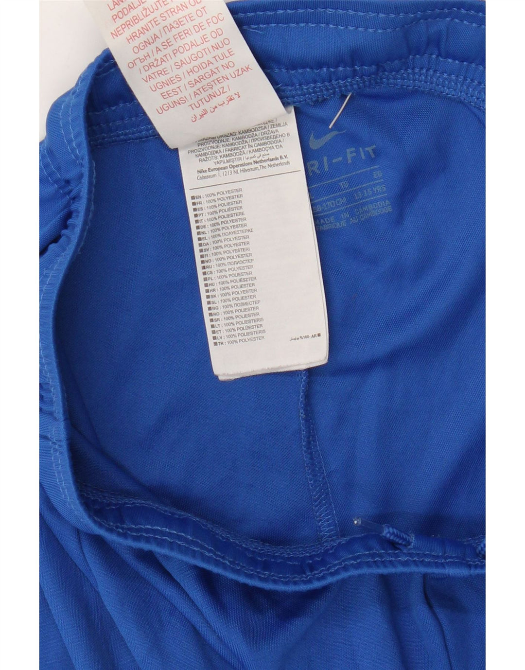 Nike drenge Dri Fit sportsshorts 13-14 år XL blå polyester