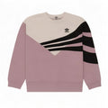 Adidas Dame Oversized Sweatshirt Jumper UK 14 Medium Pink Colourblock