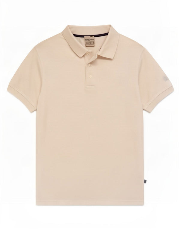 Timberland Mens Polo Shirt XL White Cotton