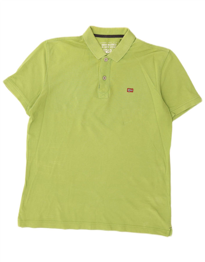 Napapijri Herre Polo Shirt Large Green
