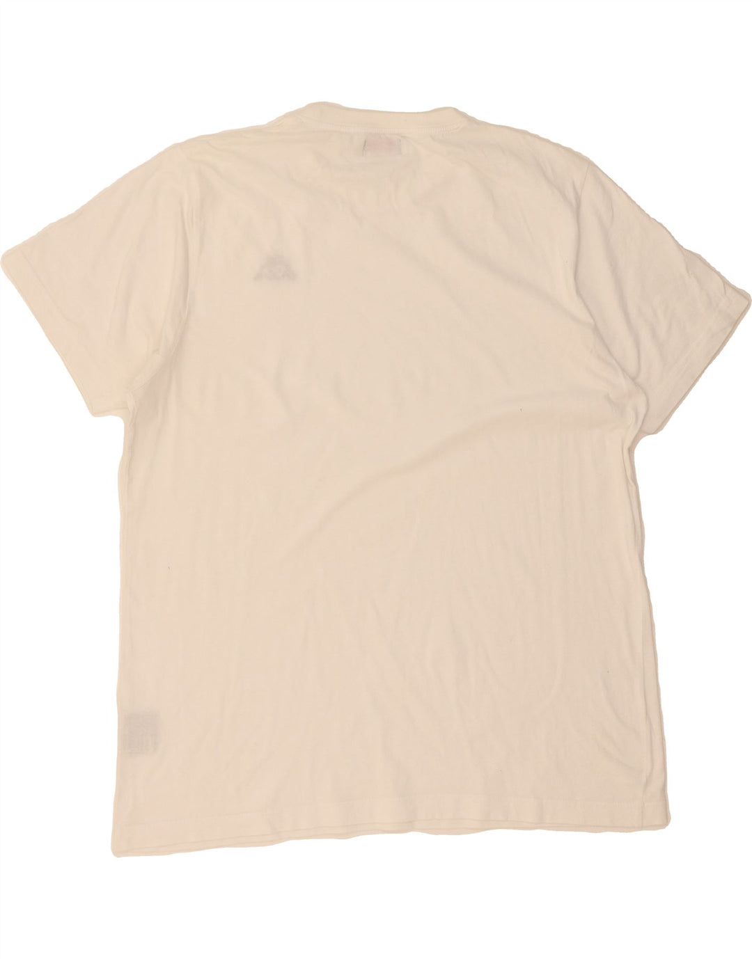 KAPPA Mens T-Shirt Top XL White Cotton Vintage Kappa and Second-Hand Kappa from Messina Hembry 