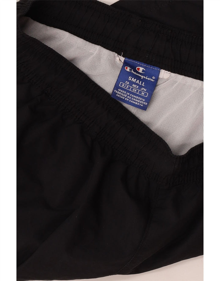 Champion Herre grafiske svømmeshorts Small Black