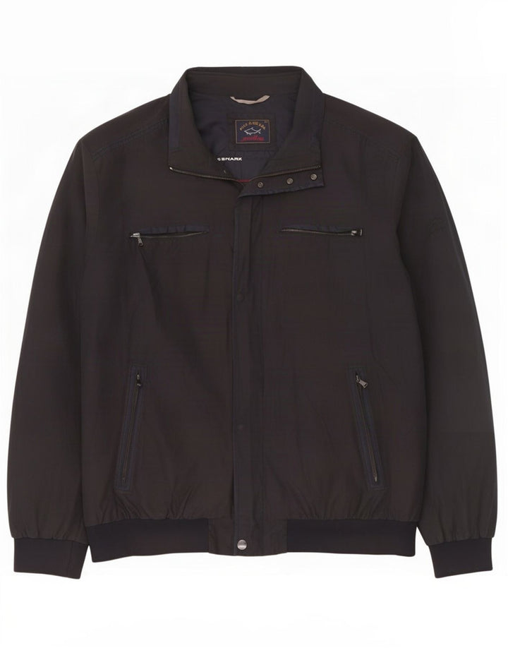 Paul & Shark Herre Utility Jacket UK 50 5XL Sort Polyester