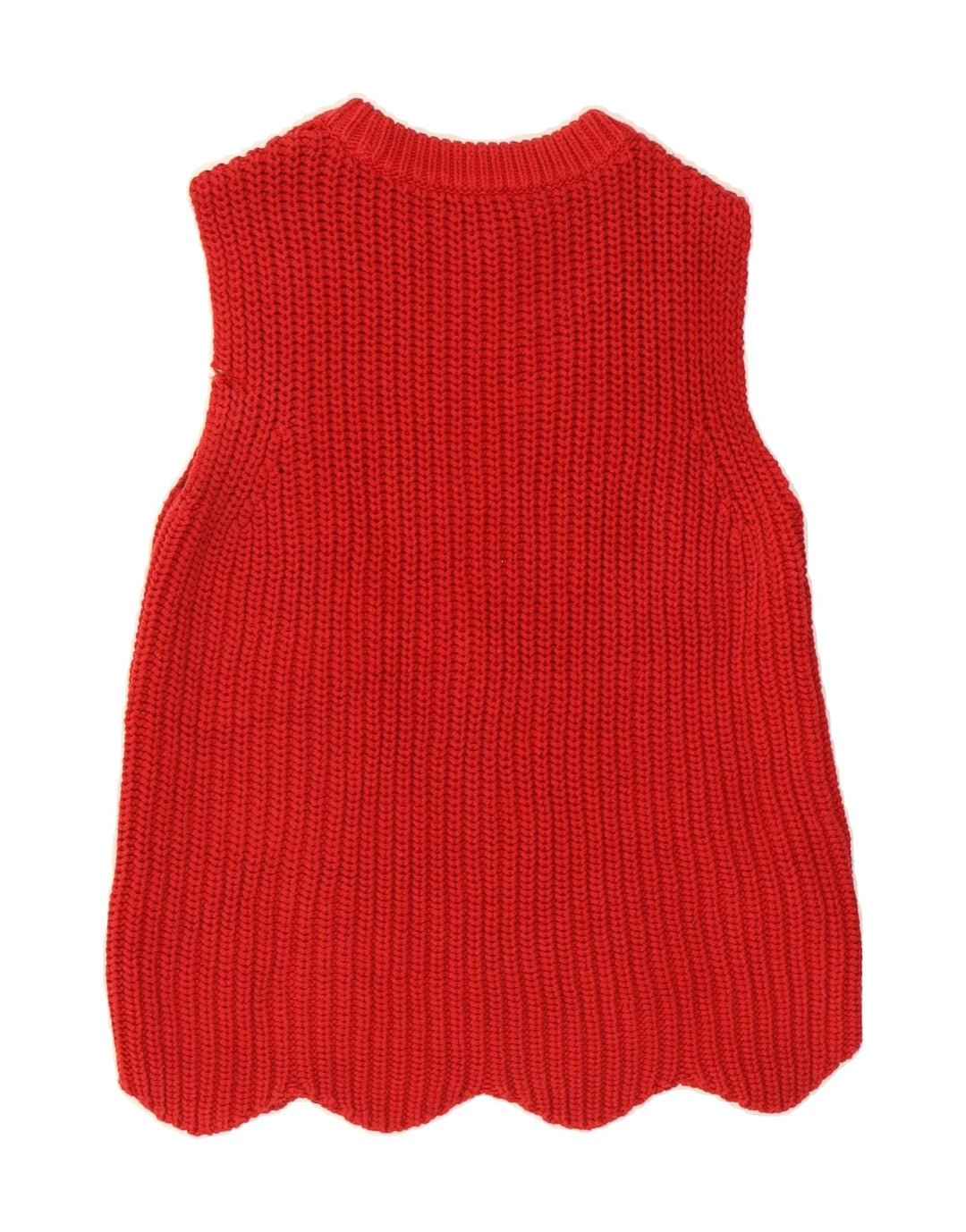 J. CREW Womens Oversized Vest Tank Top UK 2 2XS Red Vintage J. Crew and Second-Hand J. Crew from Messina Hembry 