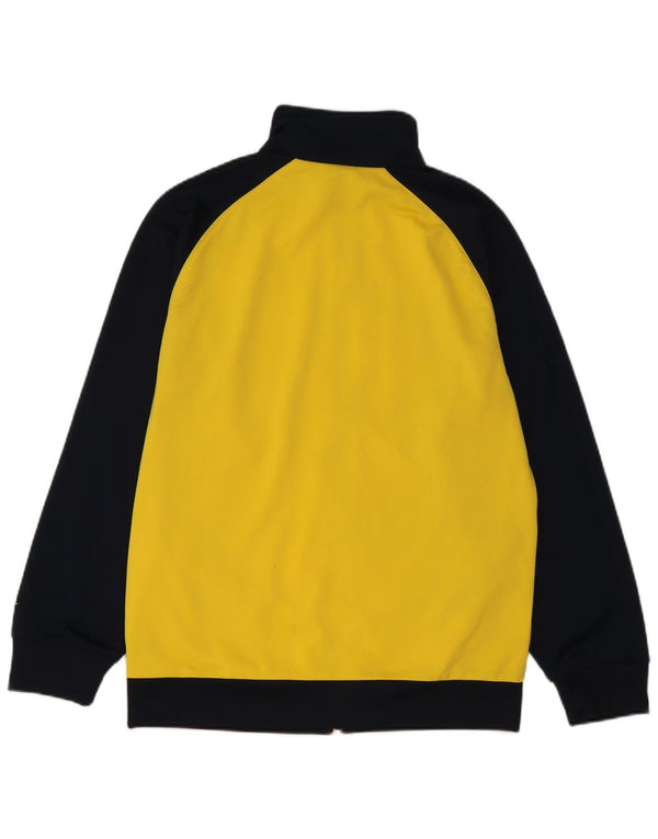 Nike drenge grafisk træningsdragt topjakke 13-14 år XL Gul Colourblock