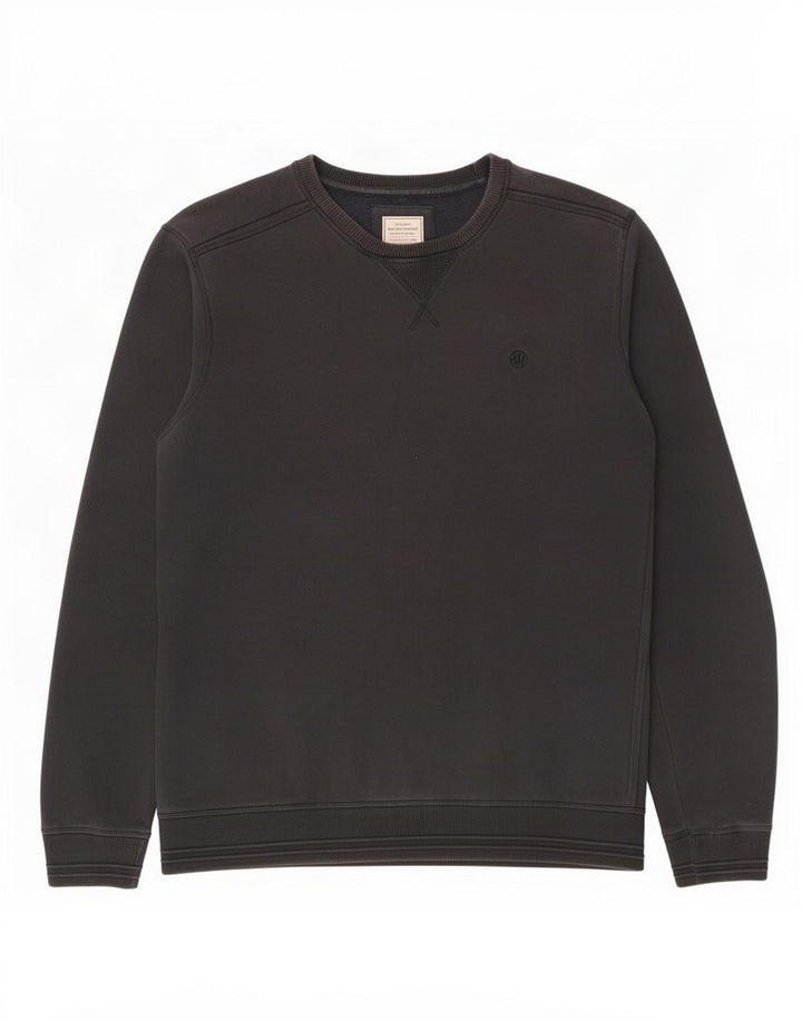 Fat Face Herre Sweatshirt Jumper XL Sort Bomuld