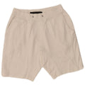 Zara Herre Chino Shorts Medium W31 Hvid Bomuld