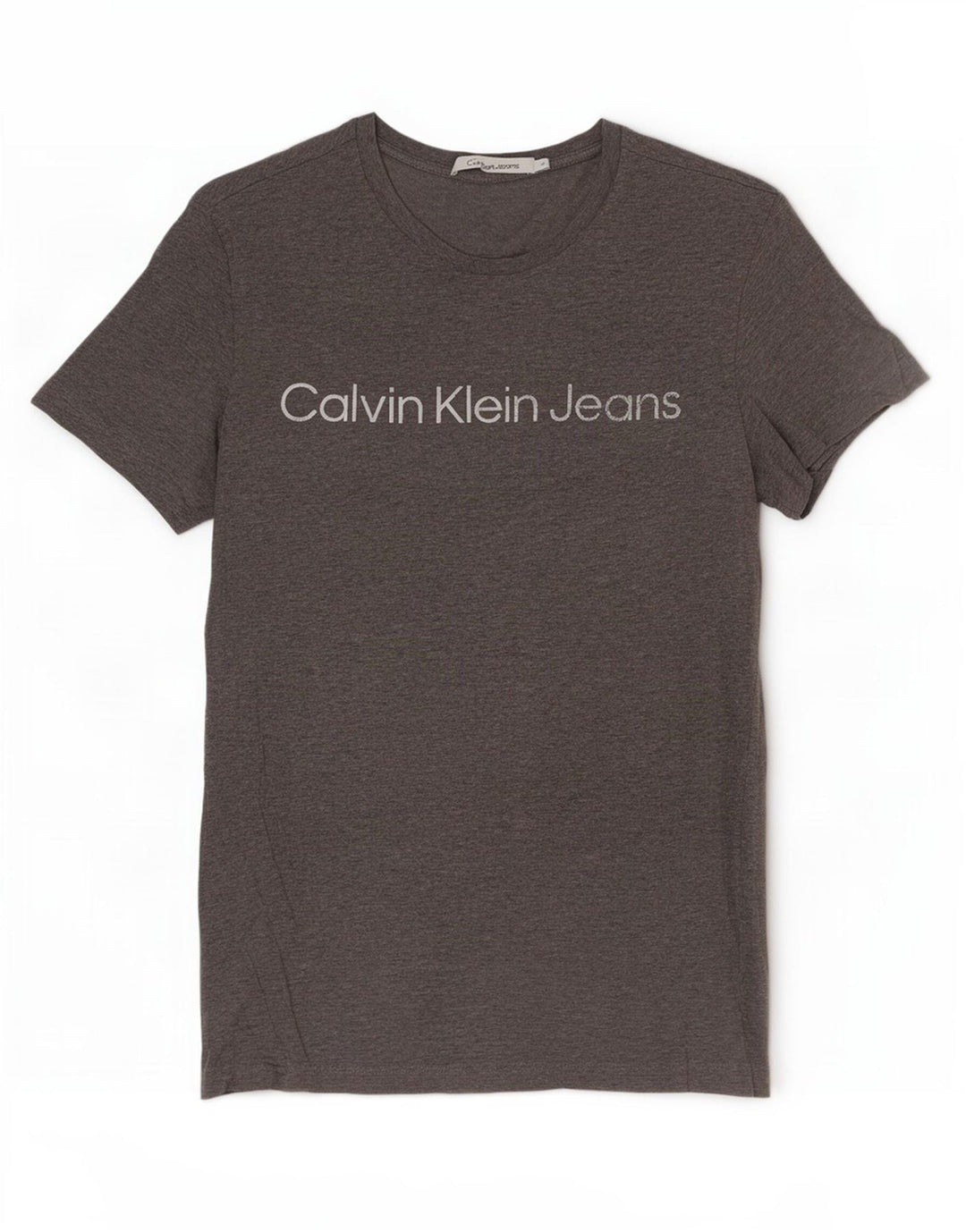Calvin Klein Jeans Herre grafisk T-shirt Top mellemgrå