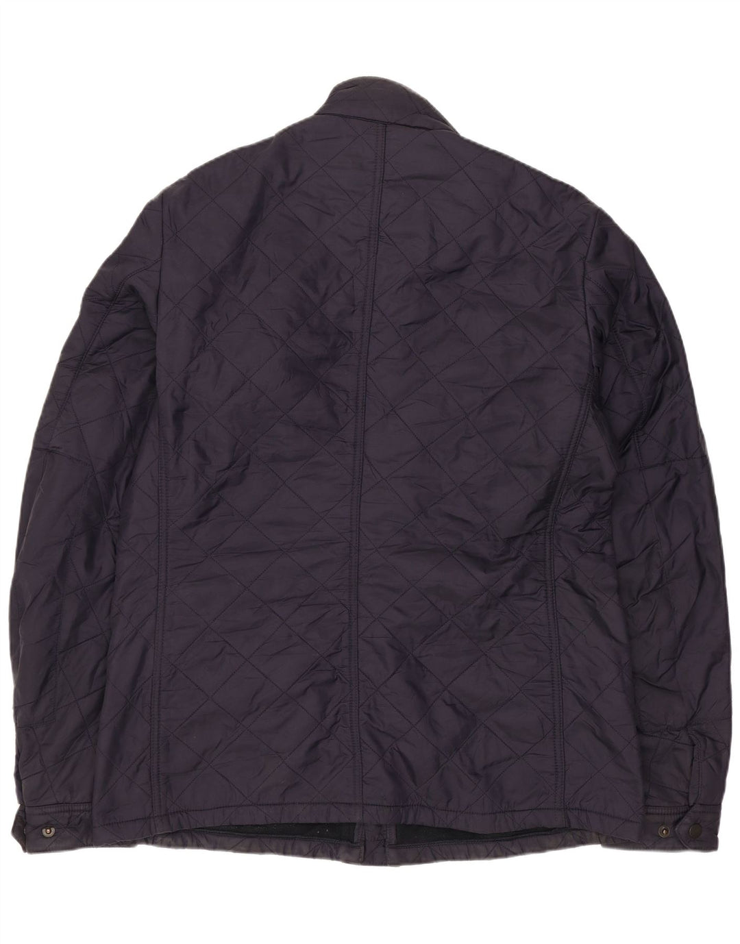 Barbour Herre quiltet jakke UK 40 Stor marineblå polyamid