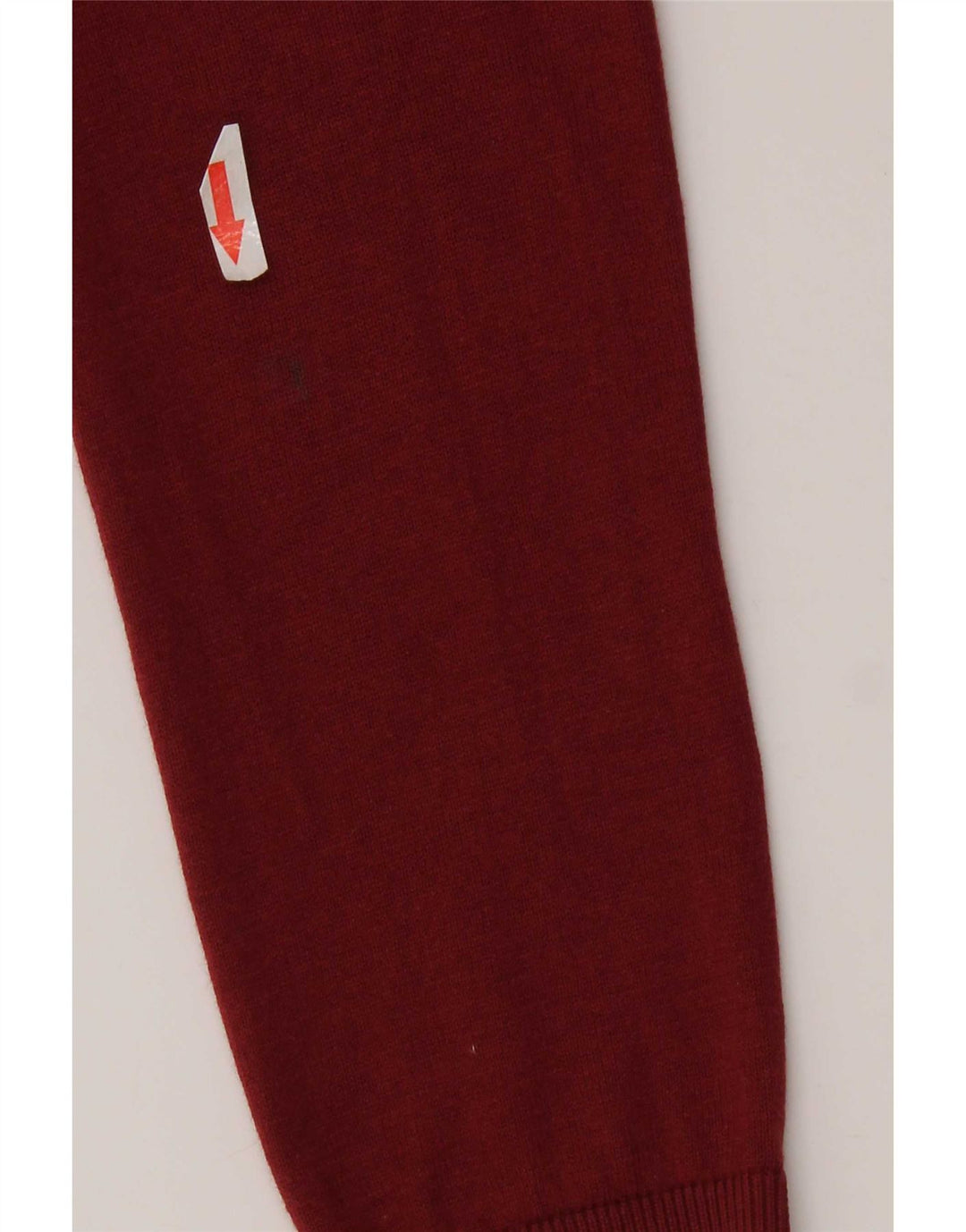 Massimo Dutti Dame Bolero Jumper UK 14 Medium Burgundy Silke