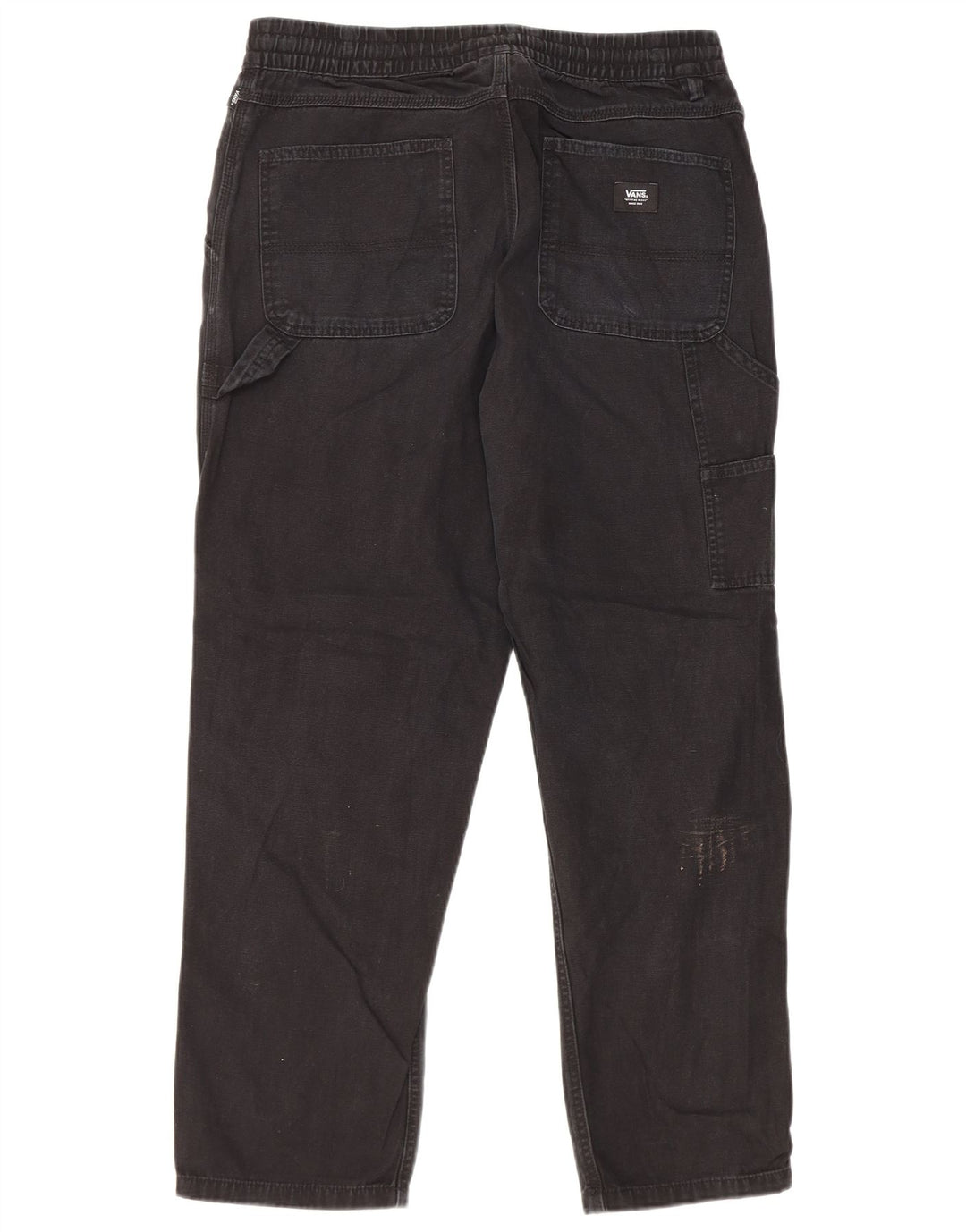Vans Herre Straight Cargo Bukser Medium W32 L28 Sort Bomuld