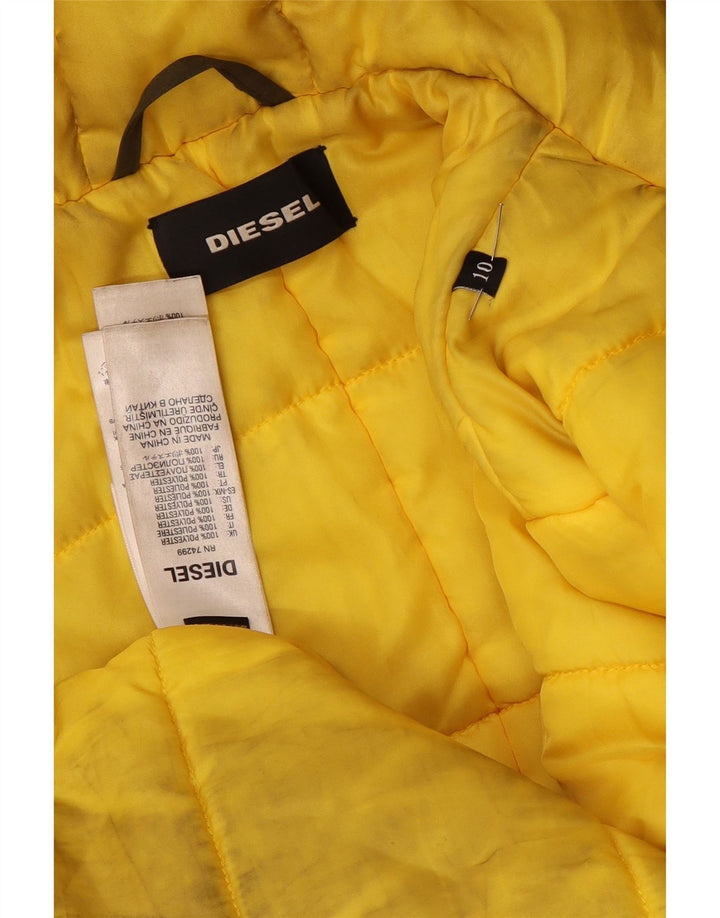 Diesel Parkajakke med hætte til drenge 9-10 år Khaki Polyester