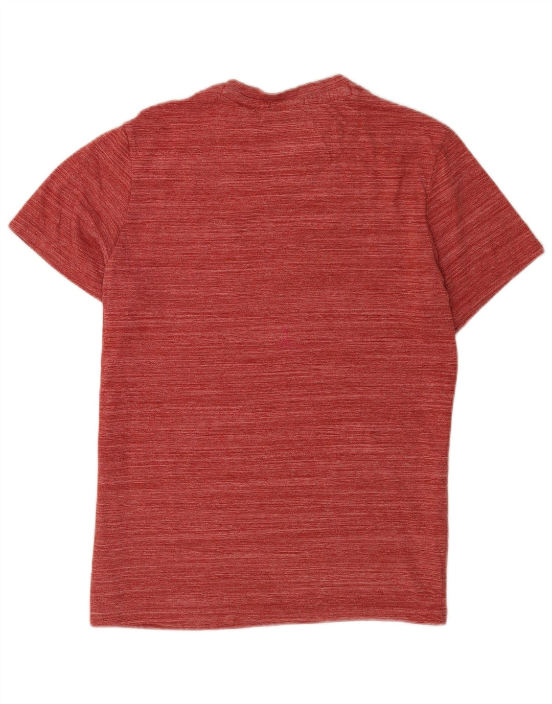 Jack Wills Herre T-shirt Top Medium rødbrun stribet bomuld