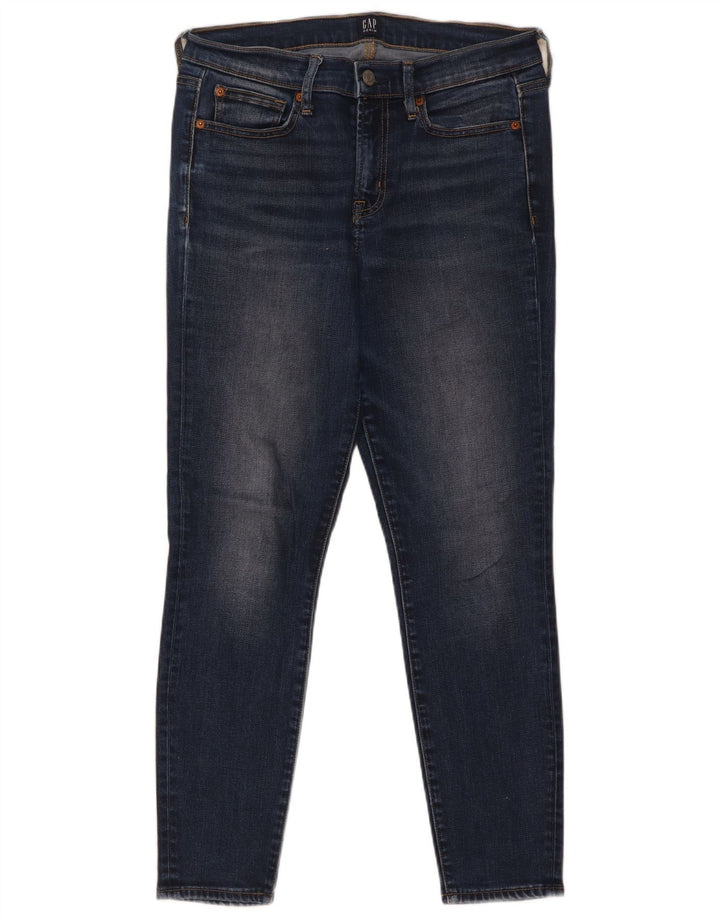 Gap Dame Skinny Jeans EU 38 Medium W30 L28 Blå Lyocell