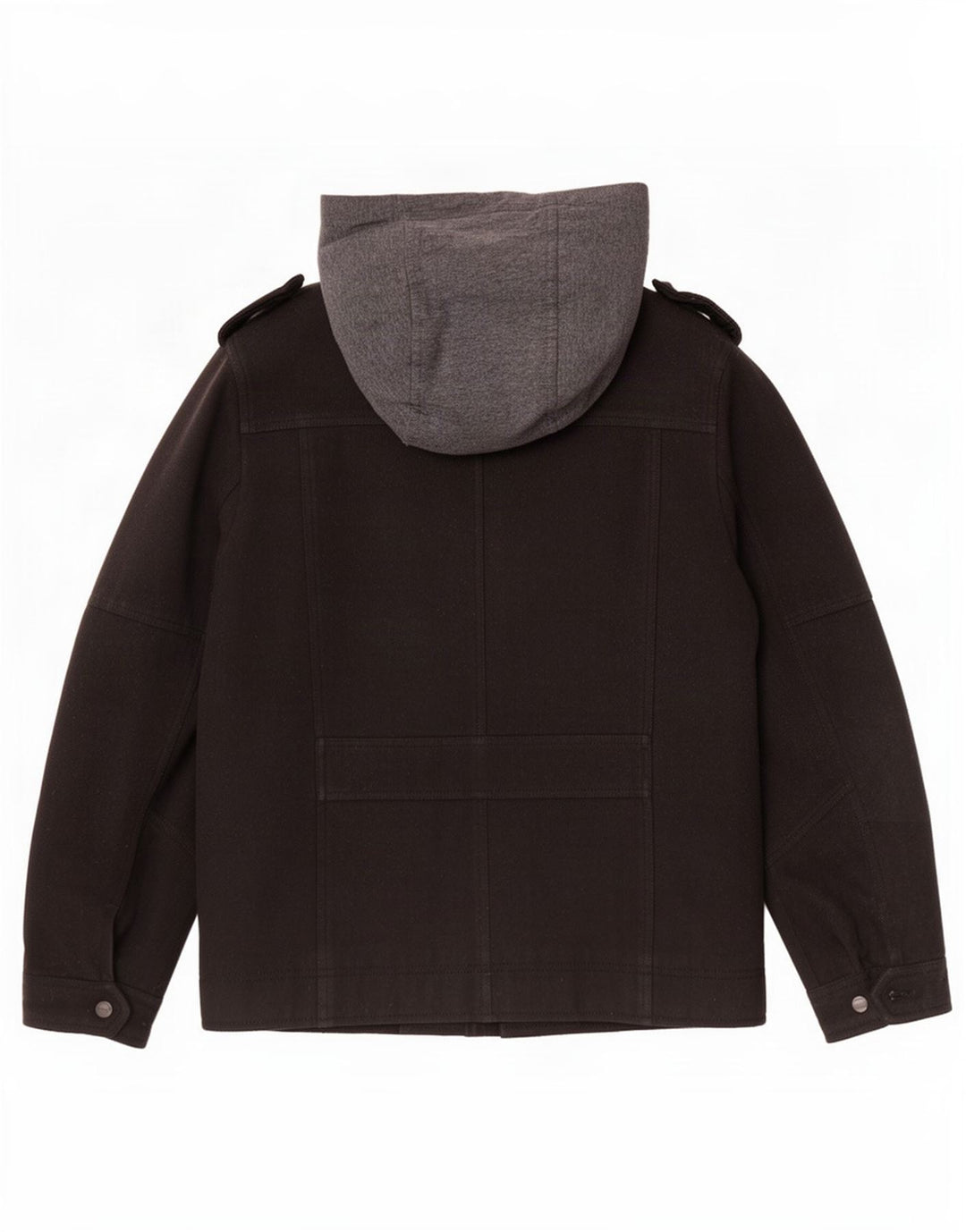 Levi's Herre Hætte Military Jacket UK 36 Small Black Colourblock Polyester