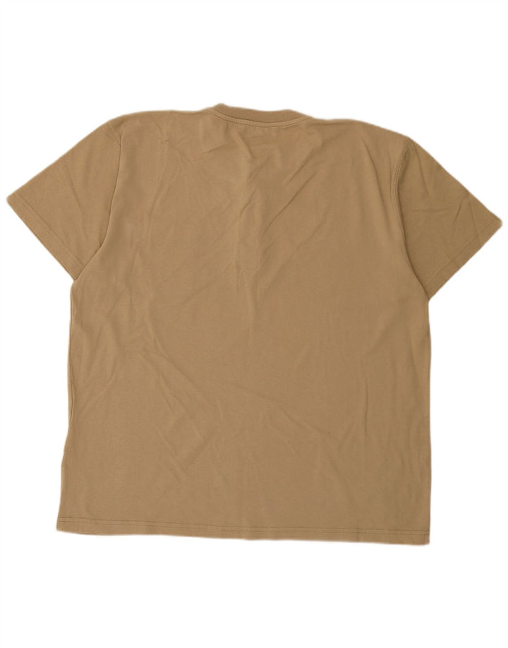 Dickies Herre Regular T-Shirt Top XL Beige Bomuld