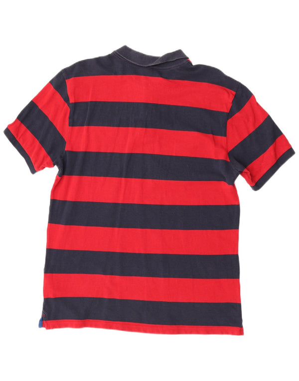 North Sails Herre grafisk rugby poloshirt XL rødstribet bomuld