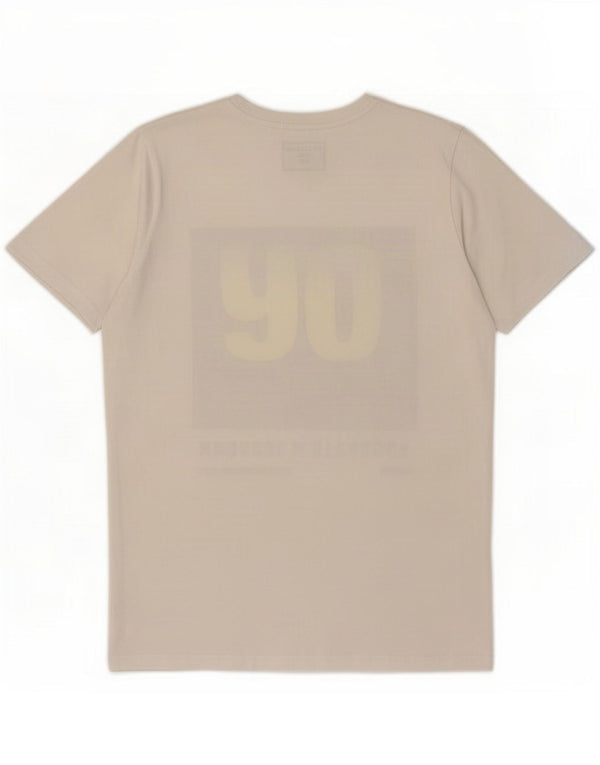 Jack & Jones Herre grafisk T-shirt Top Medium Hvid Bomuld