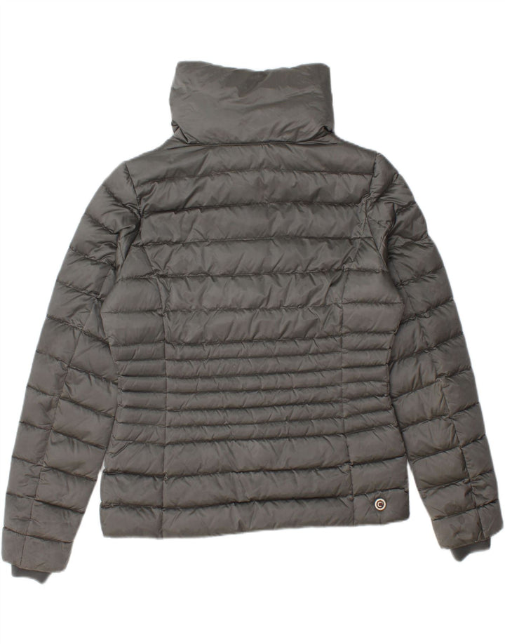 COLMAR Womens Oversized Padded Jacket IT 46 Large Grey Polyamide Vintage Colmar and Second-Hand Colmar from Messina Hembry 
