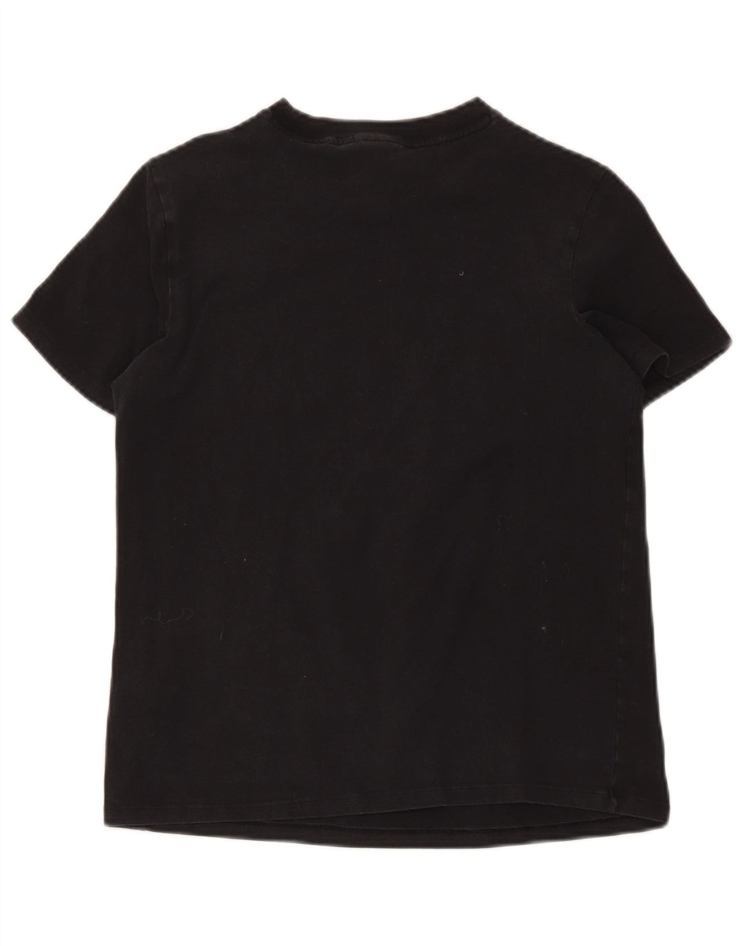 Adidas Dame Grafisk T-Shirt Top UK 14 Medium Sort Bomuld