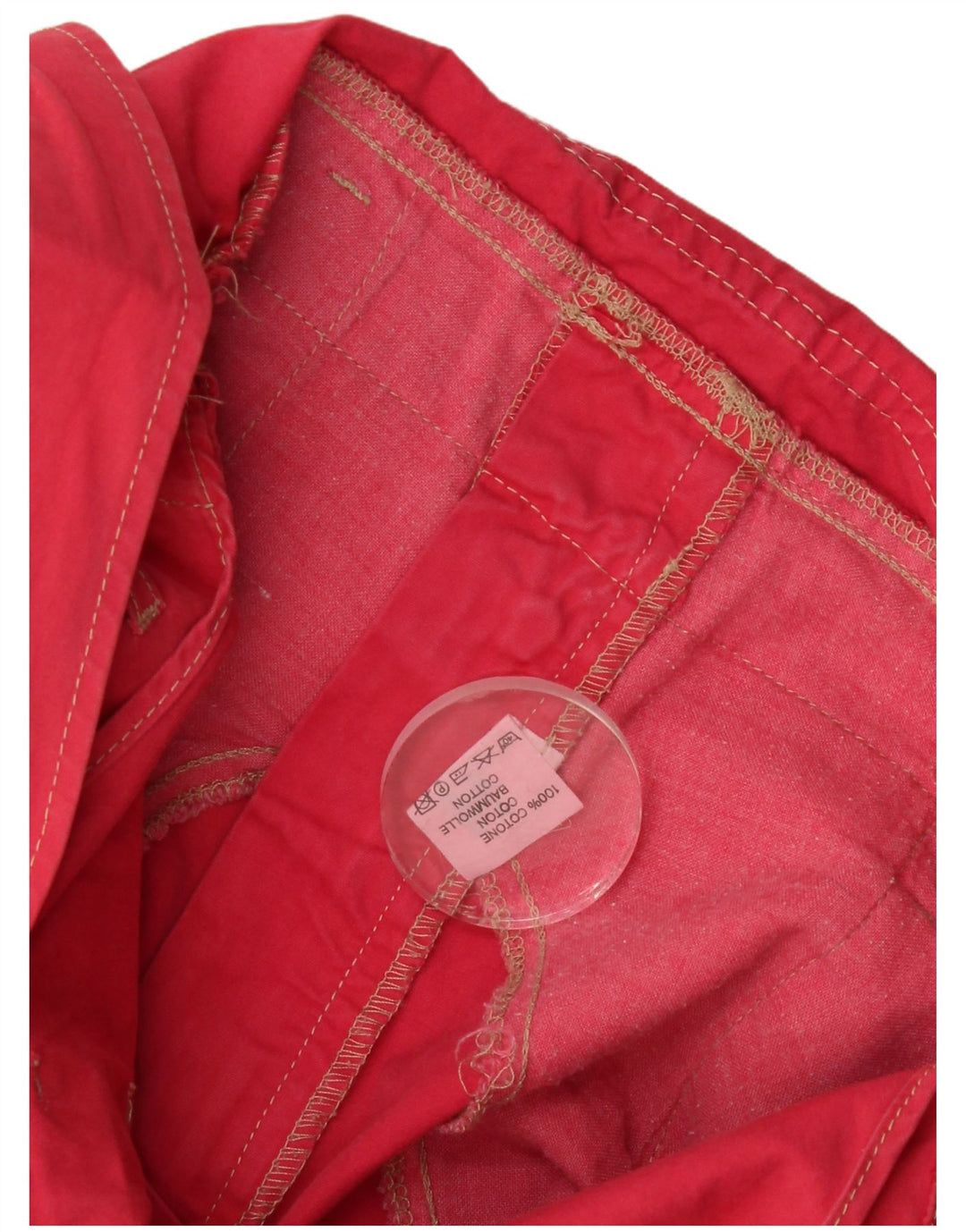 Vintage Damebukser Bermuda Shorts Medium W32 Pink Bomuld