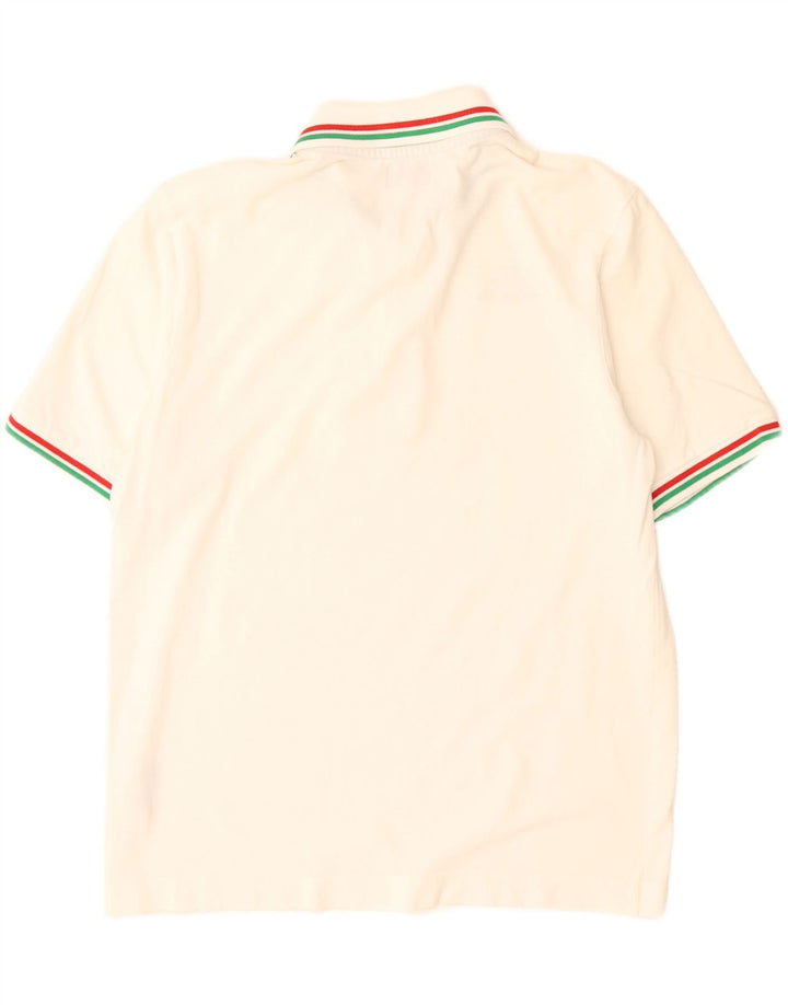 KAPPA Herre poloshirt Medium Off White Bomuld